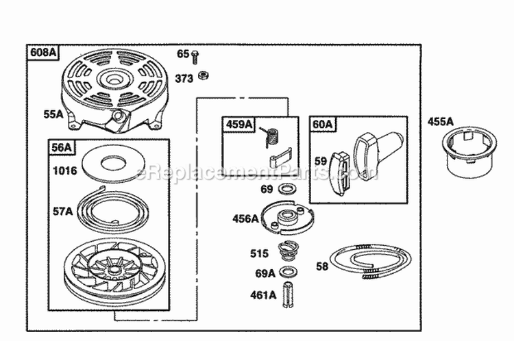 Page N Diagram and Parts List for 12E802-1114-01  Briggs and Stratton Engine